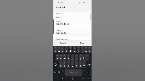 How to Set a Static IP Address for Wi Fi on Android 2