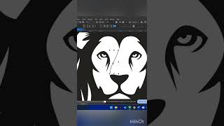How to Convert an Image to Vector Mascot Lion Logo in CorelDRAW: Step-by-Step Tutorial
