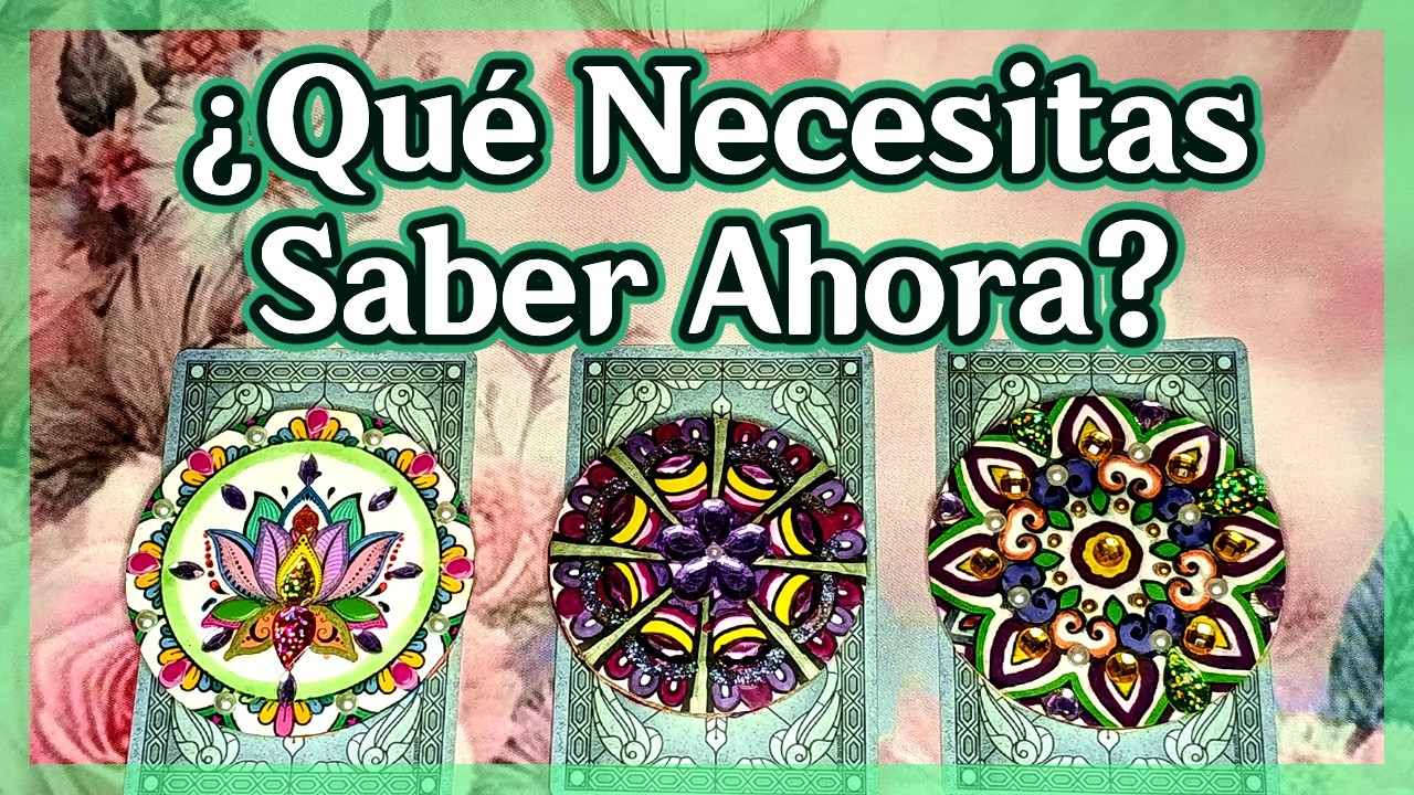 🔮 Qué necesitas saber ahora mismo que no estás viendo (Tarot Interactivo Atemporal)