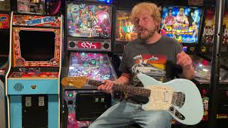 Left Handed Fender Jag-Stang guitar 2021 reissue review