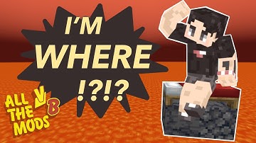 Unexpected Start: Spawned Inside a Volcano | ATM8 VB Modpack! Episode 1