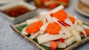 Cách làm củ cải muối chua ngọt đơn giản | Cook béo