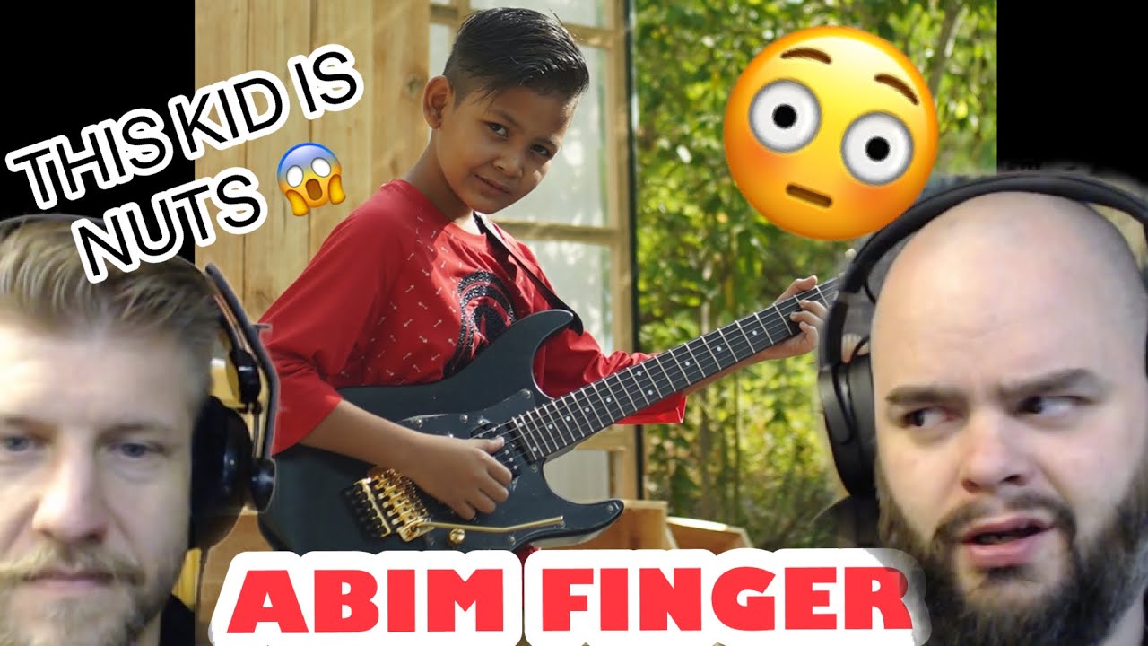 11 year old - ABIM FINGER - BEST OF TIME (cover) - metalheads reaction