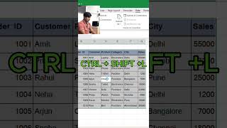 Learn smart, work faster 💻🔥#Excel #ExcelTips #ExcelFormula #FilterFormula