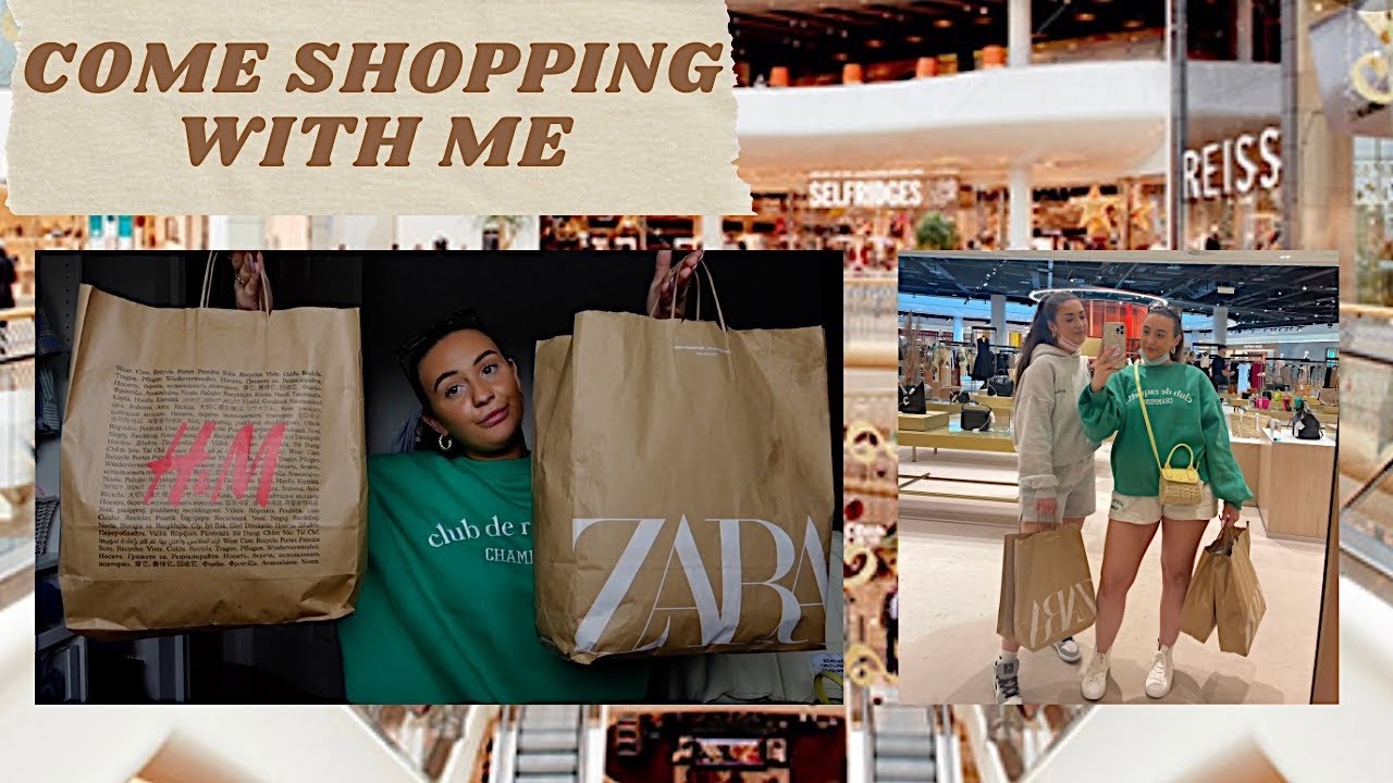 COME SHOPPING WITH ME IN BIRMINGHAM!! BIGGEST PRIMARK, ZARA, HM, URBAN & A HAUL!!