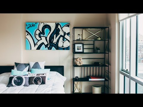 bedroom graffiti DIY