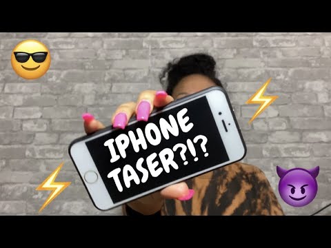 iPHONE TASER?! | SAFEANDSINGLESECURITY COM | DANIBYDEMAND