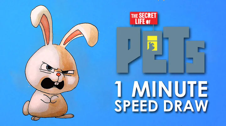 How To Draw Snowball From The Secret Life of Pets Step By Step Drawing Lesson Preview