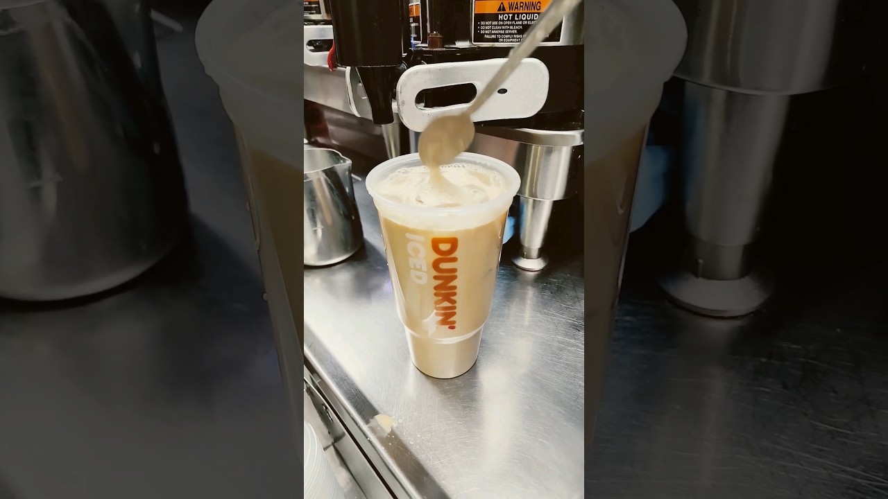 Dunkin Donuts Vanilla Iced Coffee  