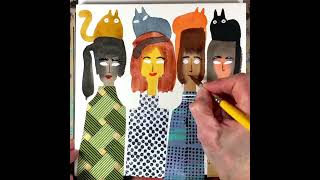 How to Paint and Cut Paper Women with Cute Cat Hats
In this demo mixed media video, I use mixed media to create women with cute cat hats! Happy International Womens Day!
Thing on Thing is the prompt for today at the Daily Creating Group!
Join us! Prompts are optional.
https://www.facebook.com/groups/dailycreating
Music: ES_Out Of The Cold - Henrik Nagy
© 2023 Terry Runyan all rights reserved. Usage, reproduction, or altering of artwork is not permitted without permission. Each piece of artwork is an intellectual property and is protected by the copyright law.
Resources:
Disclosure: I am an Amazon Associate and some of the links provided are affiliate links. I receive a small commission when you click and make purchases (at no additional cost to you.) Thanks for your support!
Fluid 100 Watercolor Paper: https://amzn.to/3mrDF2m
MT Washi Tape: https://amzn.to/2IDyBAl
Winsor and Newton Gouache:
*Permanent White: https://amzn.to/2Uq1Hgw
*Lemon Yellow: https://amzn.to/3iSarW5
*Cadmium Yellow Light: https://amzn.to/3k3Rhfl
*Marigold: https://amzn.to/2UoF3VR
*Cadmium Red Light: https://amzn.to/3m390Gm
*Alizarin Crimson: https://amzn.to/3xMrpte
*Bengal Rose: https://amzn.to/3AQad7R
*Lindon Green: https://amzn.to/3jZ0J3F
*Sap Green: https://amzn.to/3iNxama
*Phthalo Green: https://amzn.to/2VUhTaa
*Sky Blue: https://amzn.to/3mcpXhw
*Cobalt Tuquoise Light: https://amzn.to/37OIiZC
*Ultramarine Blue: https://amzn.to/3g8f50a
*Yellow Ochre: https://amzn.to/2VZWtJ8
*Burnt Siena: https://amzn.to/3g8DNxF
*Red Ochre: https://amzn.to/2Uof7tr
*Burnt Umber: https://amzn.to/3z5eu6U
*Lamp Black: https://amzn.to/3slSjHf
Speedball India Ink: https://amzn.to/2mHc4vA
Hunt Nibs and Pen set: https://amzn.to/2oYbom9
Liquitex White Acrylic Ink: https://amzn.to/3R23v6O
Watercolor Pens: https://amzn.to/2T6F8Z5
Prismacolor Water-Soluble Colored Pencils: https://amzn.to/2YgeC4A
Scharff Watercolor Brush (Choose #8 in the drop down): http://artbrush.com/shop/Series-3000-Supreme-Red-Sable-Fine-Line.html
Watercolor Windsor & Newton: https://amzn.to/2nrhbwM
-Paynes Gray https://amzn.to/2Mve3y3
-French Ultramarine Blue https://amzn.to/2L5KZZb
-Cerulean Blue https://amzn.to/2PnbEDT
-Cobalt Blue Hue non-toxic https://amzn.to/2MZPXbo
-Winsor Green (blue shade) https://amzn.to/2nP2LXp
-Olive Green (yellow shade) https://amzn.to/2PjVqeN
-Yellow-New Gamboge https://amzn.to/2vXddR8
-Lemon Yellow https://amzn.to/2BnxgNN
-Red-Scarlet Lake https://amzn.to/2L9wmnL
-Rose Madder https://amzn.to/2Mm6Z7m
Palette: https://amzn.to/2Fy55v0
Paper Stonehenge 7x7 Spiral: https://amzn.to/2OVHR4Y
Paper Stonehenge 8x8 tablet: https://amzn.to/2wwPQ0e
Prima Watercolor 8x8 Paper Pad: https://amzn.to/3c1lSok
Canson Watercolor 9x12 Paper Pad: https://amzn.to/2VMckrS
Glue Stick Elmors Craft Bond: https://amzn.to/2WqPwNh
MT Washi Tape: https://amzn.to/3vtqTjS
New Black Pen Uni Pin Fine Line 0.5: https://amzn.to/2DKvZiC
Black Pen Med Staedtler Permanent Lumocolor F: https://amzn.to/2MNILn1
Black Pen Fine Staedtler Permanent Lumocolor S: https://amzn.to/2MML6ym
White Pen Acrylic Fine Line 1mm Molotow: https://amzn.to/2KB6aEh
White Posca Marker Fine Line: https://amzn.to/2JmWG2x
Posca Acrylic Marker Sets: https://amzn.to/35hIYoa
Crayola Markers: https://amzn.to/2MEQhfw
Movo VXR10 Microphone: https://amzn.to/2QmEeGe
Logitech Pro Stream Webcam C922x: https://amzn.to/2LHkHg2
Screenflow Video Editing:
https://telestream.pxf.io/c/1284456/352742/4900 How to Paint and Cut Paper Women with Cute Cat Hats