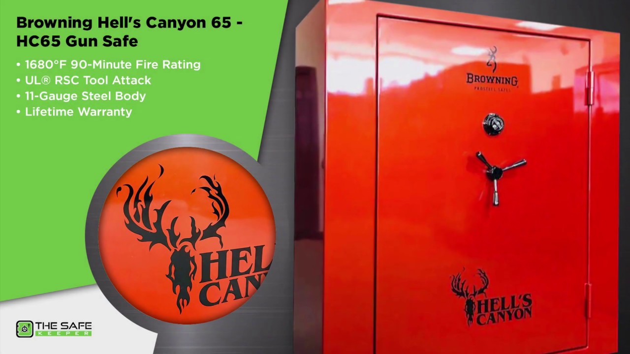 Browning Hell's Canyon 65 HC65 Gun Safe YouTube