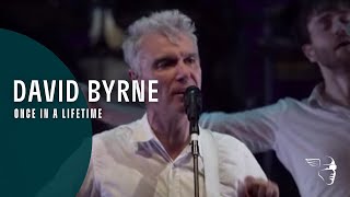 Miniatura de vídeo de "David Byrne - Once In A Lifetime (Ride, Rise, Roar)"