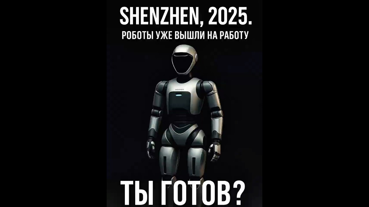 Shenzhen 2025, РОБОТЫ УЖЕ ВЫШЛИ НА РАТОТУ! ТЫ ГОТОВ?