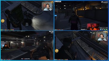 Mr K solo pushes the MDM block and kills them all and gets the ACE (Multiple POVs) | NoPixel GTA RP