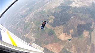 First dive exit (Skydiving)