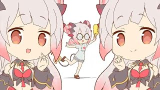 Patora-chan just shakes the cola