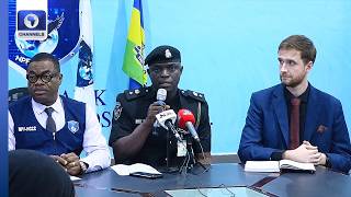 Nigeria Police Holds Press Briefing On Successes In Combating Cybercrime