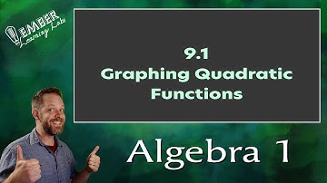 9-1 Graphing Quadratic Functions | Algebra 1 | Ember Learning Labs