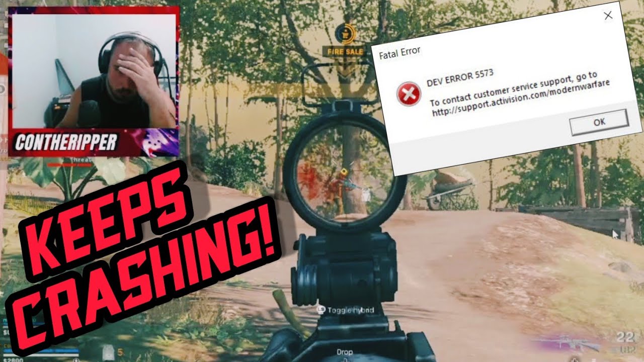 WARZONE KEEPS CRASHING Call Of Duty Warzone YouTube
