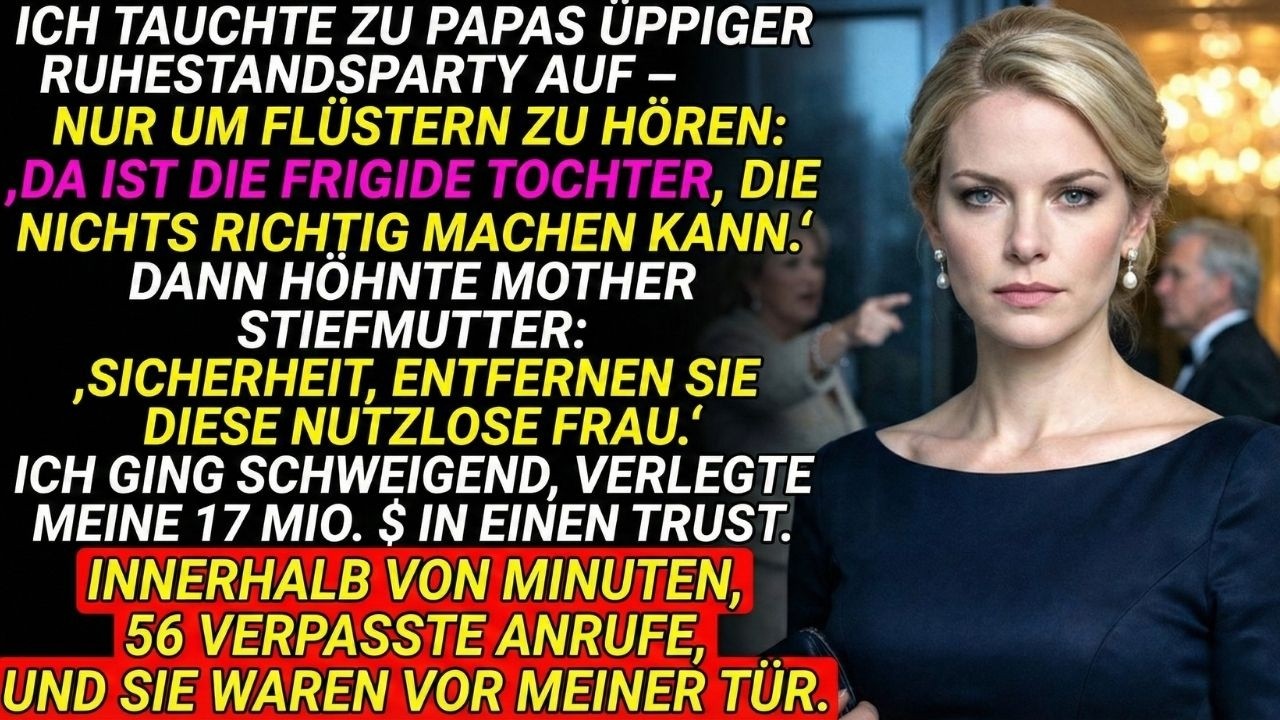 Mein Vater nannte mich auf seiner Feier „nutzlose Tochter“ – mein 17-Mio-Trust bewies das Gegenteil