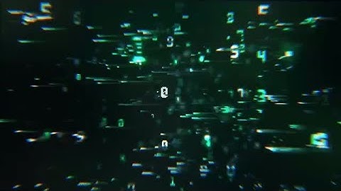Digital Space Warp Background Stock Motion Graphics