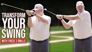 3 Simple Drills To Transform Your Golf Swing!  ☄‍♂