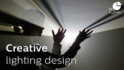 Creative lighting design - part 5 Light and space