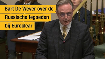 Bart De Wever over de Russische tegoeden bij Euroclear