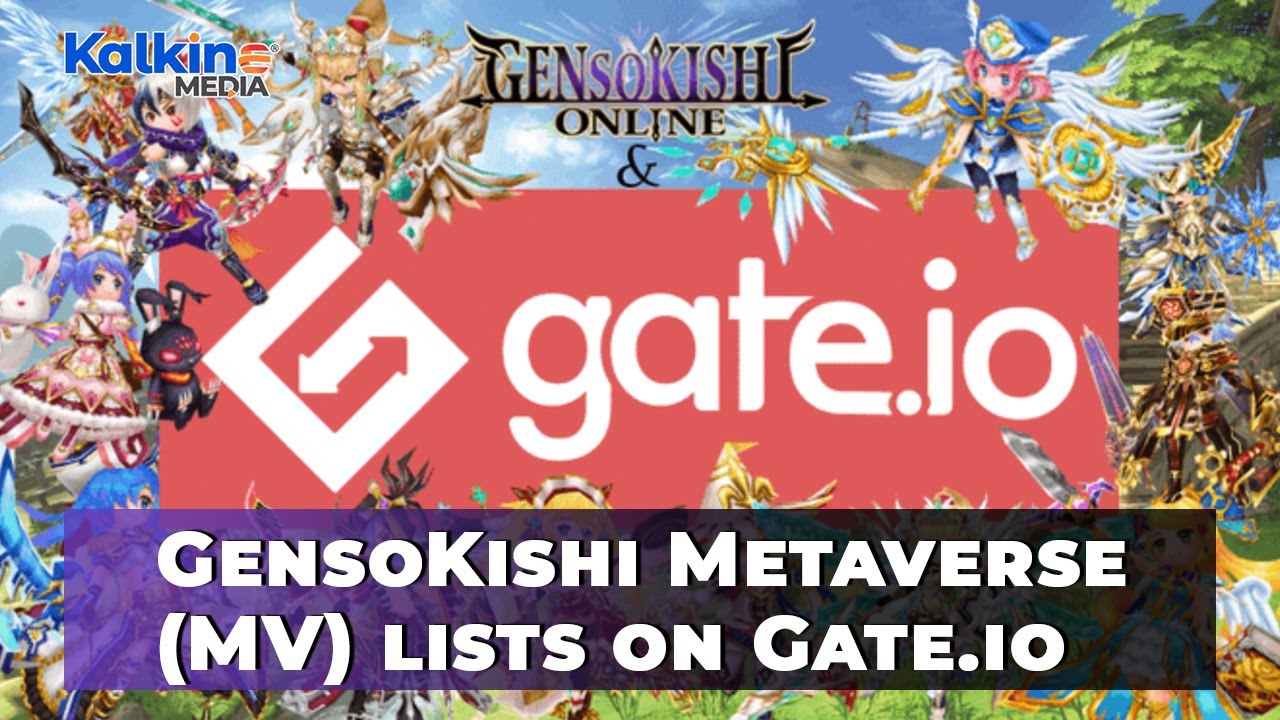 GensoKishi Online’s metaverse token lists on Gate io, campaign announced