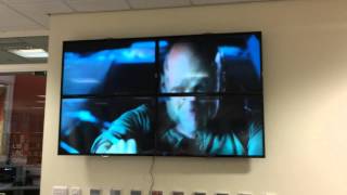 We just developed a new Video Wall for the New College Pontefract