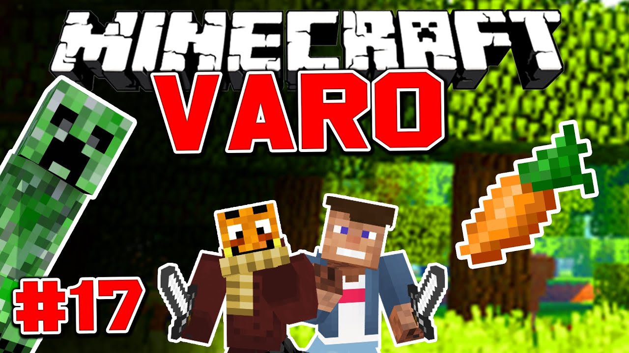 Minecraft Varo #17 ✪ Eine GÖTTLICHE KAROTTE & EIN BÖSER CREEPER!