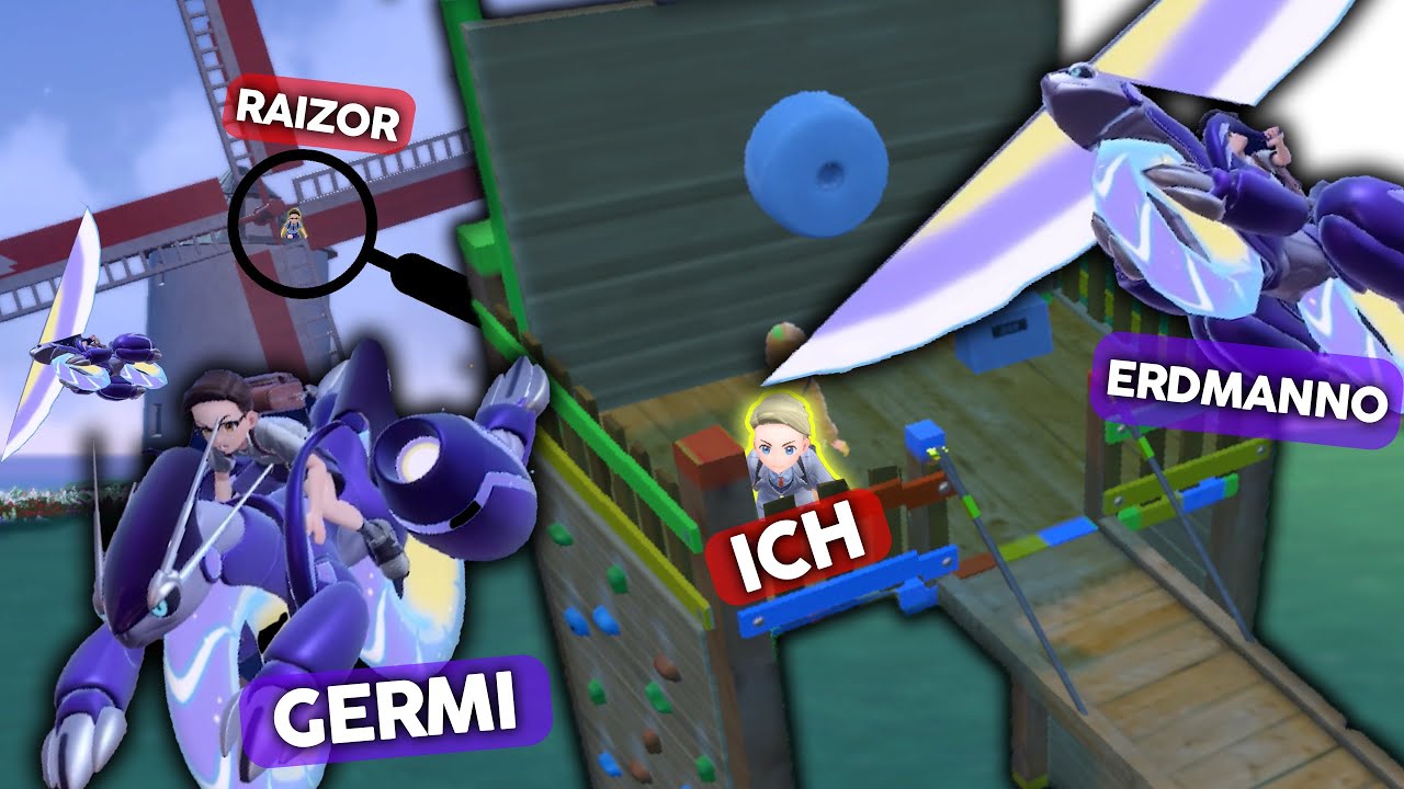 Sie fliegen MEHRMALS an mir vorbei! | HIDE & SEEK in Pokémon Karmesin & Purpur