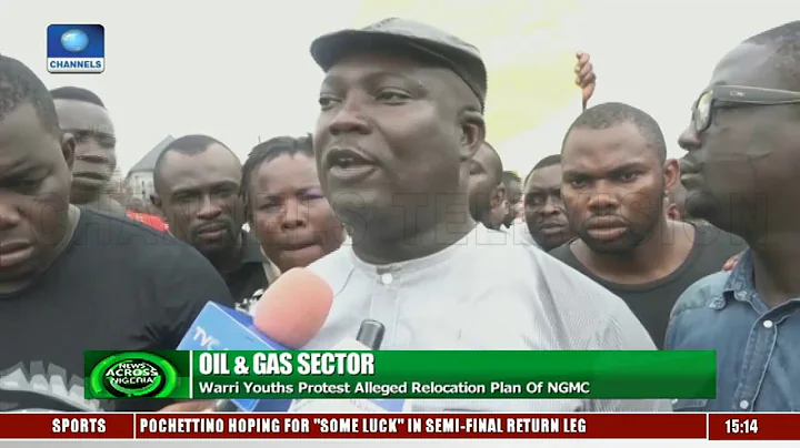 Warri Youths Protest Alleged Relocation Plan Of NGMC