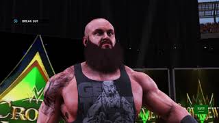 Brock Lesnar vs Braun Strowman for the Universal Championship