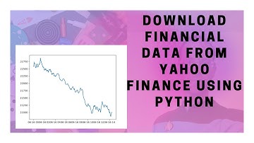 Download Financial Data from Yahoo Finance using Python