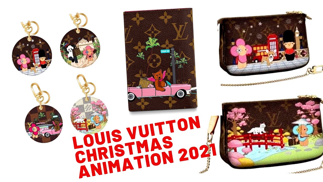 Louis Vuitton Christmas Animation 2021 full collection