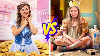 Gato Galactico em: Princesa Rica vs Princesa Pobre | Histórias de Princesas