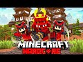 100 players simulate samurai civilization in hardcore minecraft