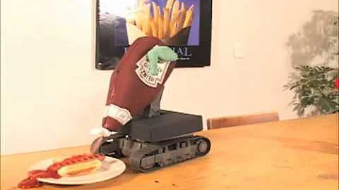 Ketchupbot 2 + 20th Century Fox Theme on a Flute