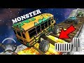 Crazy Monster Bus Stunt Race 2 "Map Space" 4x4 Monster Truck Android Gameplay #3