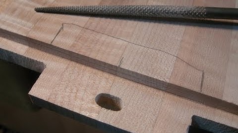 Adding breadboard ends to a table top- The Architect
