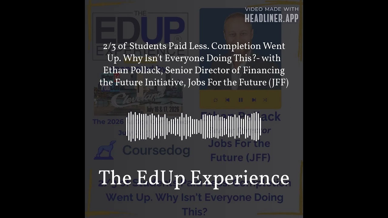2/3 of Students Paid Less. Completion Went Up. Why Isn't Everyone Doing This?- with Ethan... 2/3 of Students Paid Less. Completion Went Up. Why Isn't Everyone Doing This?- with Ethan...