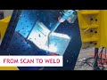 From scan to weld — complete coverage, no interruptions | ABAGY ROBOTIC WELDING