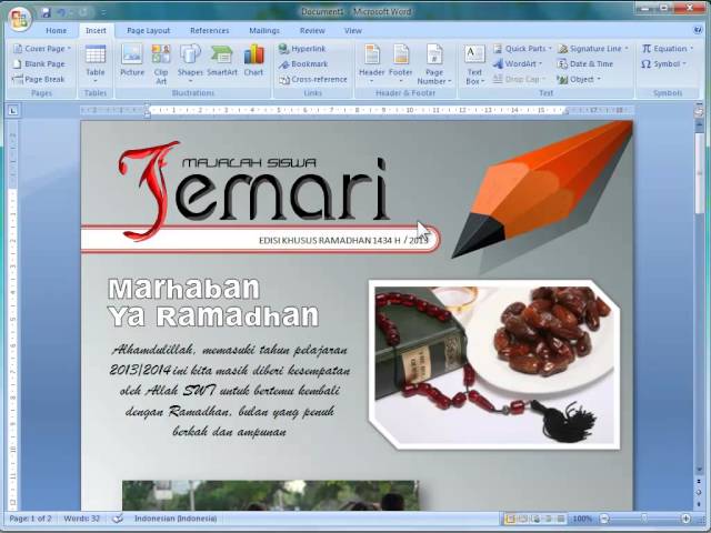 Bikin Cover Majalah Dengan Word 2007 Youtube Bikin Cover Majalah Dengan Word 2007 Youtube
