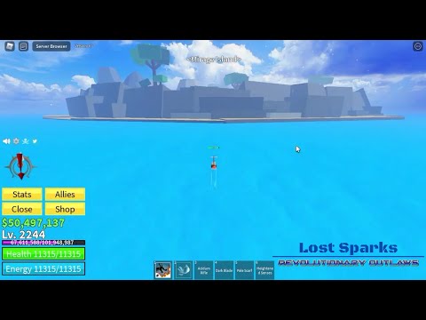 Mirage Island - Rewards 『 Secret Mythical Island 』, Blox Fruits, Update  17.2