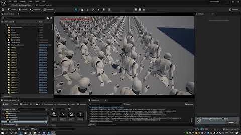 UE5 ECS Skeletal mesh instancing with LOD switching