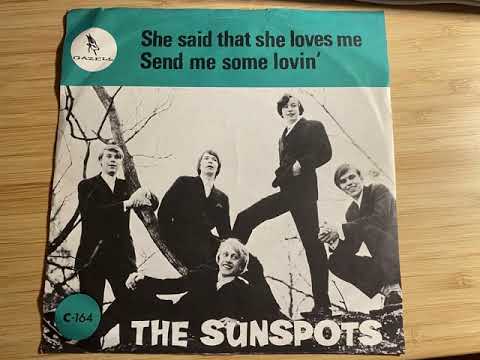 Sunspots — THE SUNSPOTS she said that she loves me (swedish garage beat 45)
