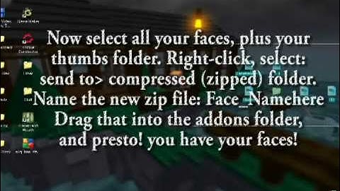 How to make faces for your blockhead on blockland.