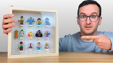 I Made Custom LEGO Minifigure Displays