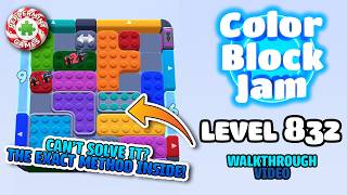 Color Block Jam - Level 832 Walkthrough Solution